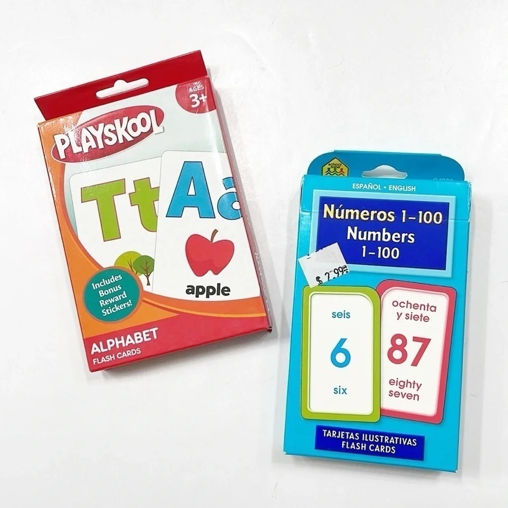 NEW Alphabet and number flash cards